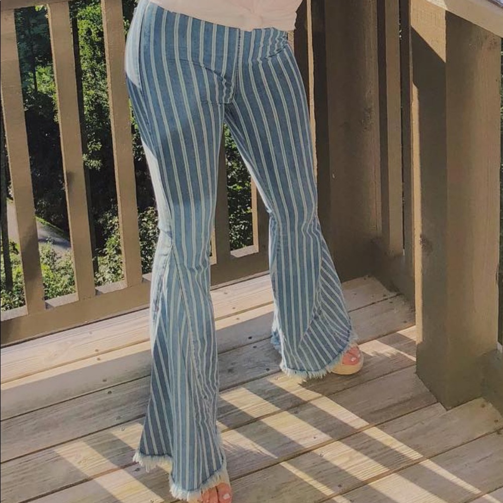 Planet Blue x Show Me Your Mumu flared jeans